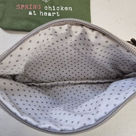 Bella Bug Set Of 2 Small Chicken Duck Print Purse Wristlet Animal Print Farmcore - Picture 11 of 11